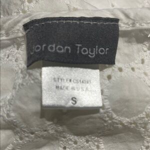 Jordan Taylor Cream Lace Blouse